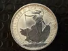 Britannia 1998 One Ounce Fine Silver Tri