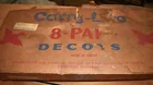 Preview image for (8) ASSORTED DUCK DECOYS, C. 1950 (CASE 