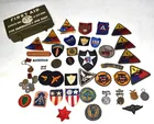 Preview image for MILITARY PATCHES/FIRST AID BOX. C. 1900/ 