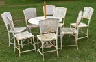  Preview image for SET OF (8) IRON MESH CHAIRS (OUTDOOR) 