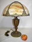  Preview image for ART NOUVEAU' SLAG GLASS TABLE LAMP SIGNE 