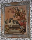  Preview image for VICTORIAN NEEDLEPOINT W/SPANIEL DOG, 19T 