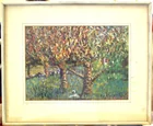  Preview image for PASTEL APPLE TREES SIGNED SCHLOTTER 