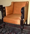  Preview image for EMPIRE MAHOGANY ARMCHAIR W/PINEAPPLE TER 