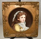  Preview image for ROYAL VIENNA SHOW PLATE IN FRAME, 19TH C 