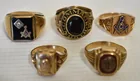  Preview image for DECO 10 KT. YELLOW GOLD CLASS RINGS, 20 