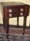  Preview image for SHERATON MAHOGANY (2) DRAWER WORKSTAND, 