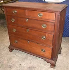  Preview image for CHIPPENDALE 2/3 CHERRY GRADUATED CHEST O 