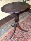 Preview image for FEDERAL BLACK WALNUT TILT TOP CANDLE STA 