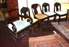  Preview image for EMPIRE MAHOGANY SIDE CHAIRS, C. 1880 