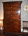  Preview image for CHIPPENDALE MAHOGANY 2 PART HIGHBOY W/DE 