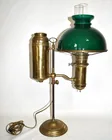  Preview image for MILLER'S IDEAL BRASS STUDENT LAMP W/EMER 