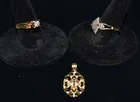  Preview image for ESTATE JEWELRY FINDINGS, 14 KT. Y/GOLD 
