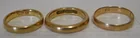  Preview image for DECO 18 KT. YELLOW GOLD WEDDING BANDS, 