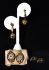 Preview image for VICTORIAN GOLD EARRINGS, 19TH C., W. 4.5 