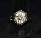  Preview image for PLATINUM/DIAMOND RING W/FILIGREE SETTING 