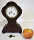  Preview image for ART NOUVEAU' MAHOGANY MANTLE CLOCK FRENC 