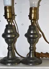  Preview image for EARLY AMERICAN PEWTER ACORN FLUID LAMPS 