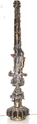  Preview image for BRUTALIST BRONZE/IRON CANDLESTICK, 20TH 