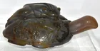  Preview image for FINE CHINESE CARVED MOSS AGATE TURTLE/FR 