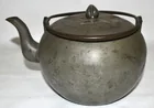  Preview image for JAPANESE PEWTER TEAPOT SIGNED W/2 SEAL M 
