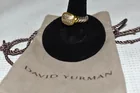  Preview image for DAVID YURMAN 18KT. Y/GOLD/STER. PAVE RIN 