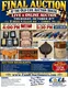 FINAL AUCTION AT THE OLD COX AUCTION HOUSE