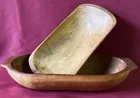  Preview image for Two Older Wooden Trench Bowls 