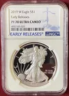  Preview image for Graded 2019-W One Ounce .999 Fine Silver 