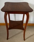  Preview image for Quarter Sawn Oak Two-Tier Side Table - 