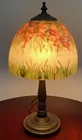  Preview image for Small Table Lamp with Reverse Painted 