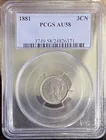  Preview image for Graded 1881 Three Cent Coin - FR02 by 