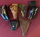  Preview image for Older Leather Gun Holsters Various 