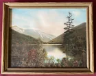  Preview image for Framed Sawyer 'Echo Lake' Hand Colored 