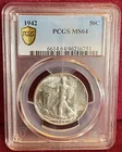  Preview image for Graded 1942 Walking Liberty Silver Half 
