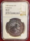  Preview image for Graded 1990 Australia One Ounce .999 
