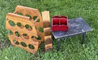  Preview image for Wooden Stool, Wine Rack, Envelope Sorter 