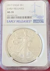  Preview image for Graded 2017 One Ounce .999 Fine Silver 