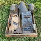  Preview image for Wooden Advertisement Box Full of Antique 