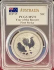  Preview image for Graded 2017-P Australia 1/2 Ounce .999 