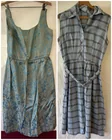  Preview image for Two Vintage Dresses - Blue Floral Style 