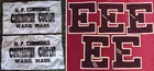  Preview image for Five School Varsity 'E' Letters & Two 