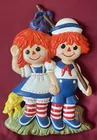  Preview image for Raggedy Ann and Andy Ceramic Hanging - 