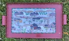  Preview image for Folk-Art Painted Serving Tray with 