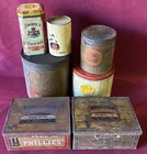  Preview image for Old Advertisement Tins - Tobacco, Cocoa, 