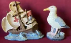  Preview image for Two Older Cast Iron Doorstops - Seagull 