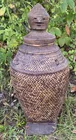  Preview image for Vintage Hand-Woven Lidded Storage Basket 