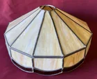  Preview image for Slag Glass Lamp Shade - 9"x17.5" 