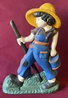  Preview image for Cast Iron Boy with Stick Doorstop 