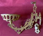  Preview image for Cast Iron Lamp/Plant Holder with Wall 